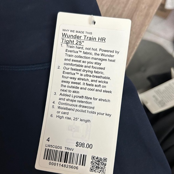 Lululemon Wunder Under Tights - Picture 4 of 4